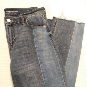 Old Navy two tone jeans (NEVER BEEN WORN)